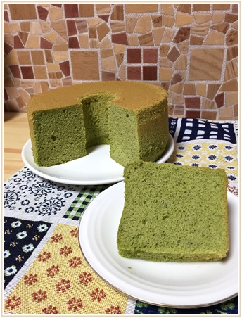 スギナのシフォンケーキ